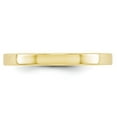 thumbnail image 2 of 10K Yellow Gold Ring Band Wedding Standard Flat 2.5mm LTW Size 4, 2 of 3