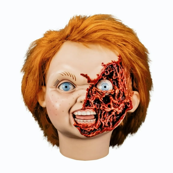 Tootsie Roll Industries Chucky Face Mask with Pizza Face Head