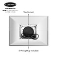 thumbnail image 2 of 30 in. Lumin Collection Ductless Island Range Hood, Soft Touch Controls, LED Lights, Stainless Steel, 2 of 14