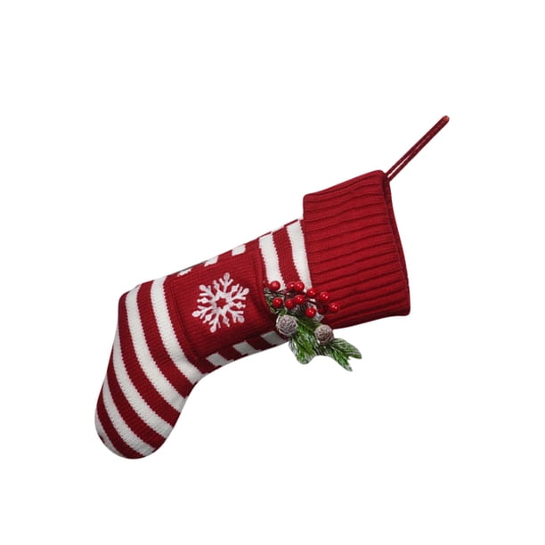 Bolsas de regalo navideñas Yuarrent para perros y gatos decoradas Copos de nieve rojos