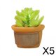 thumbnail image 1 of 5x1/12 Casa De Muñecas Resina Paisaje Suministros Para Decoración De Balcón Estilo C, 1 of 8