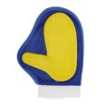thumbnail image 1 of Ofertas Únicas 1 Pc Guante para el Cuidado de Mascotas Durable de Un Solo Lado para Baño Azul de Goma, 1 of 4