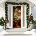 thumbnail image 4 of Christmas Creative 3D Door Sticker Christmas Tree Bedroom Study Bathroom Door Concealer Renovation Wall Sticker,SP-F806,S(38.5x200cmx2Pcs), 4 of 15