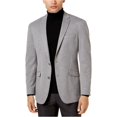 thumbnail image 1 of Kenneth Cole Mens Slim Fit Two Button Blazer Jacket, Grey, 44 R/M37.5, 1 of 1
