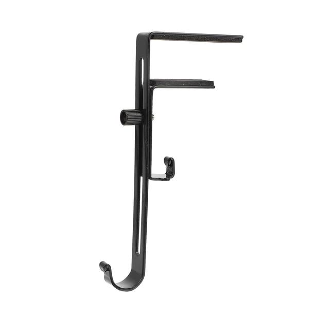 Colgador Ajustable 2 En 1 para Guirnaldas y Calcetines | Gancho Metálico para Repisa Sin Taladros, para Grosores de 0,49 a 8,4 Cm | Soporte Resistente para Calcetines Navideños | Decoración para Chim