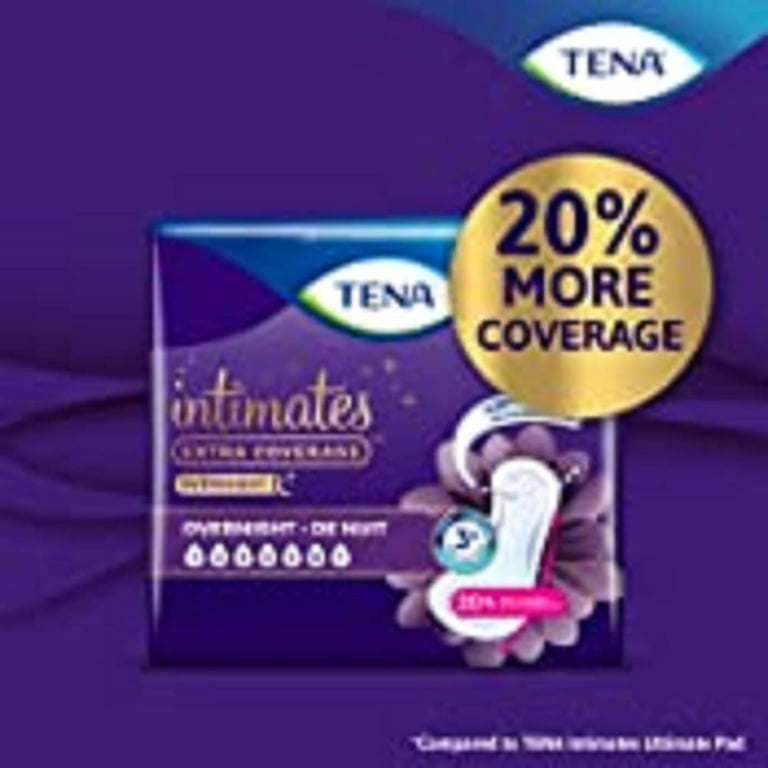 Tena Intimates For Women Incontinence & Postpartum Underwear - Overnight  Absorbency - Xl - 48ct : Target