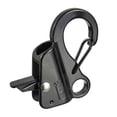 thumbnail image 1 of Accesorios de anclaje de botes Accesorios de hardware Gancho deslizante para Pontoon Kayak Boating Negro 0.375in, 1 of 8