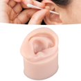 thumbnail image 3 of Piercing Ear Model, Reusable Display Ear Model Silicone Soft Elastic  for Jewelry Store Left,Right, 3 of 7