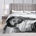 thumbnail image 4 of Billy Loomis Fleece Blanket Throw Blanket for Couch - Cozy Luxury Bed Blanket Microfiber and Throws for Sofa, 4 of 6