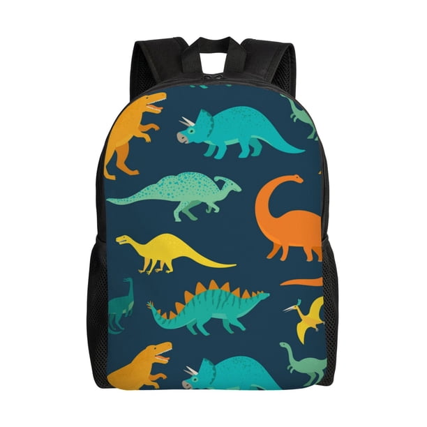 Easygdp Hand Drawn Seamless Mochila Versátil y Elegante: Comodidad, Almacenaje y Durabilidad para la Universidad, Trabajo, Viajes y Uso Diario