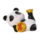 thumbnail image 1 of Figura de panda, escultura de resina de animal, decoración para el salpicadero del coche, adorno para el escritorio. Estilo H, 1 of 9