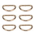 thumbnail image 3 of Metal D Rings,100Pcs D Rings Iron D Rings Buckle Metal Buckle Class Leading Features, 3 of 12