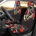 thumbnail image 2 of Yiaed Red Mushrooms Print Car Seat Covers,Universal Auto Seats Protector Fits for Car,SUV Sedan,Truck,Automotive Seat Covers & Accessories(Two packs), 2 of 7