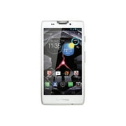 Motorola DROID RAZR HD - 4G smartphone - RAM 1 GB / Internal Memory 16 GB - microSD slot - OLED display - 4.7" - 1280 x 720 pixels - rear camera 8 MP - Verizon - white