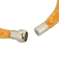thumbnail image 3 of GlassOfVenice Murano Glass Rose Flower Bracelet - Golden Brown, 3 of 5
