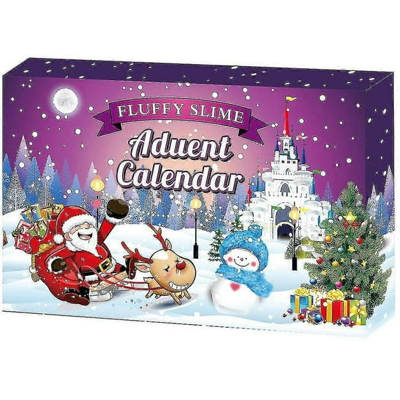 Slime Advent Calendar Countdown To Christmas 24 Day Surprises For Kids Ages 3 And Up Gift Party Xmas--_Perfect Gift