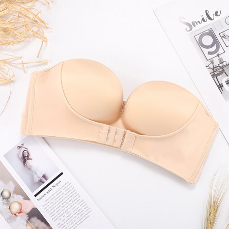 

Non-Slip Anti-Gravity Bra Lift Up Strapless Bras Gathering Underwear For Women New