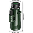 thumbnail image 2 of Stscope 360 Monocular Set, Telescope High Power for Adults Long Range with Phone Adapter & Tripod, for Bird Watching Camping Travelling Concert (40 * 60,Green), 2 of 8