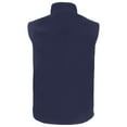 thumbnail image 3 of Men's Cutter & Buck  Navy Montana State Bobcats Big & Tall Charter Eco Full-Zip Vest, 3 of 3