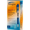 Gel Pen,Retractable,Permanent,.5mm Point, Blue Barrel/Ink (Pack of 12