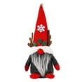 thumbnail image 1 of Christmas Gnomes Decoration Xmas Santa Ornament Indoor Christmas Decorations for Home Decor Farmhous Gnomes Plush Collectible, 1 of 8