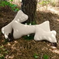 thumbnail image 3 of Carolina Pet 017870 Bone Shaped Pillow Toy - Natural, Medium, 3 of 5