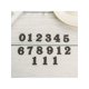 thumbnail image 4 of 1pc Silver Arabic Numeral Plate, 4 of 5