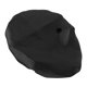 thumbnail image 2 of Funda Universal para bebidas con orificio para pajita, prevención de pinchazos, banda elástica reutilizable, funda para taza de tela, color negro satinado, 2 of 5
