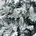 thumbnail image 4 of Utoimkio 5Pcs Pinecone Pendants Christmas Ornaments 2024 Christmas Tree Decorations Pendant Christmas Tree Ornaments,Xmas Tree Hanging Decor Party Supplies, 4 of 5