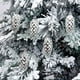thumbnail image 4 of Adornos navideños, regalos navideños, 5 piezas de árbol de Navidad, decoración navideña para coche, colgante, diseño de escena, manualidades, regalos, amuleto navideño, 4 of 4