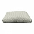 thumbnail image 4 of Geometric Pet House, Prehistoric Symmetrical Circles Intersecting Geometric Latticework Print, Outdoor & Indoor Portable Dog Kennel with Pillow and Cover, 5 Sizes, Dimgray and Beige, by Ambesonne, 4 of 5