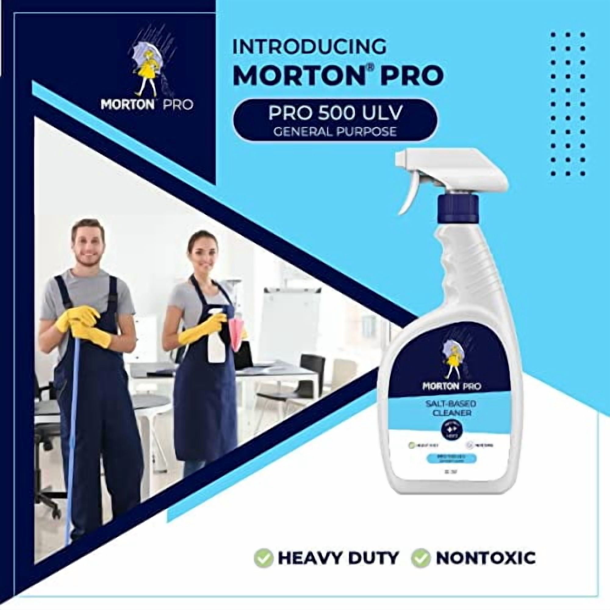 Morton Pro Nontoxic Kitchen & Counter Cleaner & Deodorizer, Food Contact Safe, 32 Oz