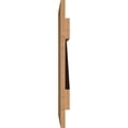 thumbnail image 3 of 26 7/8"W x 21"H TimberCraft Five 5 3/8" Boards Joined Board-n-Batten Shutters w/Z-Bar, Rough Sawn Western Red Cedar (Per Pair), 3 of 13