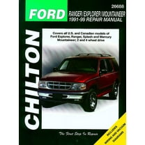 Ford Ranger/Explorer/Mountaineer (1991-99) for of Ford Ranger, Explorer, Splash & Mercury Mountaineer for 2 & 4 wheel drive Chilton Repair Manual (USA) ^