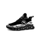 thumbnail image 1 of Zapatillas deportivas Aphex Twin Flats para hombre y mujer, con cordones, de malla, hechas a medida, color negro, 1 of 6