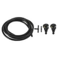thumbnail image 1 of Kit de boquillas de limpiaparabris Unique Bargains para Ford F150 2004-2014 No.3W7Z17603AA con conector de manguera en T, conector de manguera recta y manguera de fluido, 1 of 1