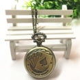 thumbnail image 2 of TIMIFIS Pocket Watch Personalized Pattern Steampunk Vintage Quartz Roman Numerals Pocket Watch - Summer Savings Clearance, 2 of 4