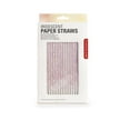 thumbnail image 2 of 144 Pc Kikkerland Paper Straws Iridescent Holographic Biodegradable Food Safe, 2 of 3
