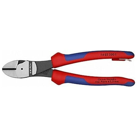 UPC: 0843221021634 | Knipex Diagonal Cutting Plier 8  L 74 02 200 T BKA