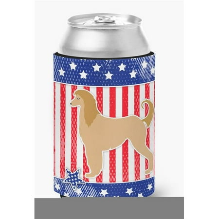 

USA Patriotic Afghan Hound Can or Bottle Hugger