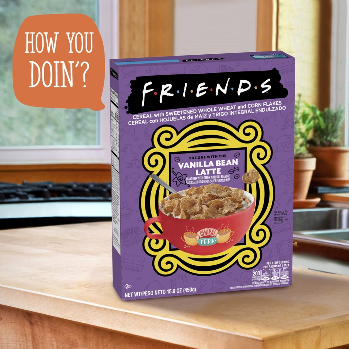 FRIENDS Cereal, The One with the Vanilla Bean Latte, 15.9 oz