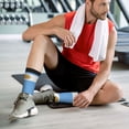 thumbnail image 6 of Mens Crew Socks Womens Flag Of Argentina Workout Training Athletic Socks, 6 of 7