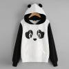 thumbnail image 3 of shqvo Hoodie for Women Quarter Button Down Hoodies Drawstring Hooded Pullover Sweatshirt with Pockets Casual Long Sleeve Tops Oversize Hoddies Fall Trendy Clothes, 3 of 6