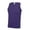 Purple, variant on Just Cool Mens Sports Gym Plain Tank/Vest Top