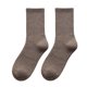 thumbnail image 3 of Par de calcetines de pantorrilla para mujer, térmicos, gruesos, ligeros, informales, de color liso, para botas Talla única, 3 of 9