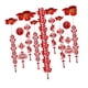 thumbnail image 2 of Adorno colgante rojo del año lunar, carácter chino Fu, decoración de techo de fieltro para Estilo C, 2 of 8