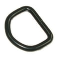thumbnail image 3 of 1" Black Welded D-Ring 10 Pk Gunmetal 4.0mm Thickness, 3 of 4