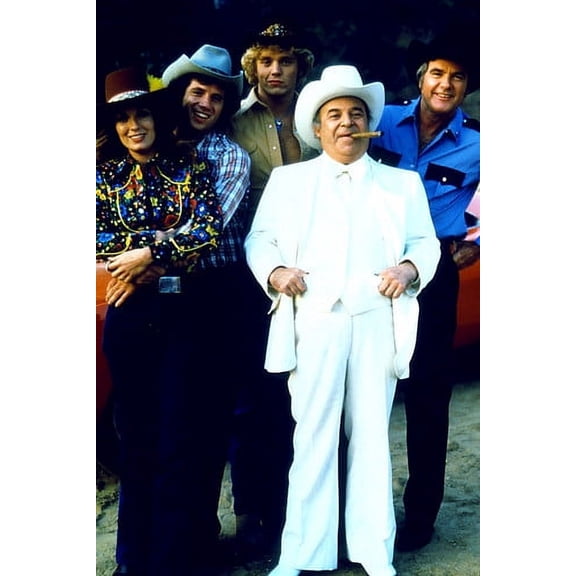 Tom Wopat, John Schneider, Catherine Bach, James Best and Sorrell Booke in The Dukes of Hazzard 24x36 Poster