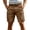 Light Brown, variant on Zimjoy Men's Cargo Shorts Multi Pocket 9" Inseam Outdoor Tactical Work Hiking Belt Loop Casual Knee Length Bottoms for Casual Work Summer Outdoor Light Brown L