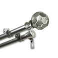 thumbnail image 2 of Central Design 4790-995 0.8125 in. Remi Double Curtain Rod with 120 to 170 in. Extension, Satin Nickel, 2 of 2
